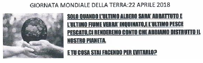 Giornata mondiale della terra
