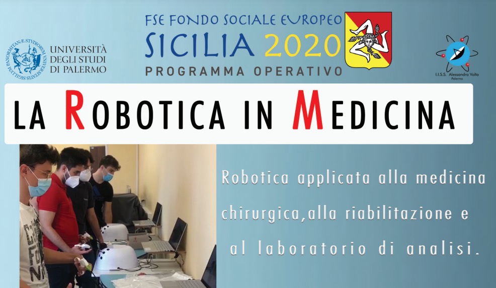 CIRCOLARE N. 395 – SEMINARIO CONCLUSIVO –  PROGETTO LA ROBOTICA IN MEDICINA – 13 LUGLIO  2021 – ORE 16,00 – CENTRO SERVIZI