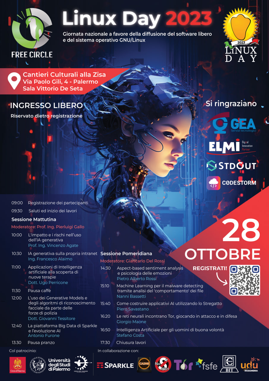 CIRC 83 PARTECIPAZIONE LINUX DAY