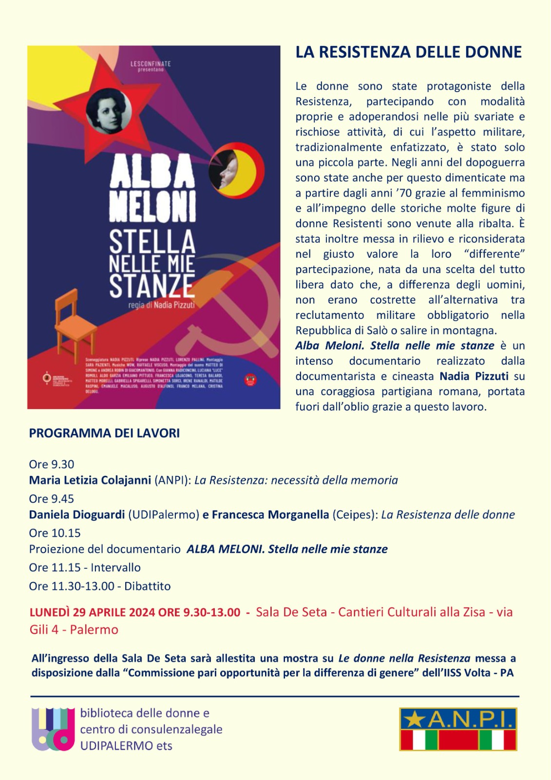 CIRC 652 GIORNATA DELLA LIBERAZIONE DAL FASCISMO 25 APRILE 2024